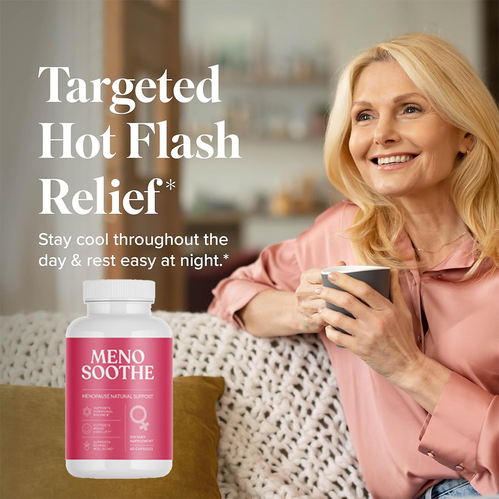 Menosoothe: Natural Relief for Menopausal Symptoms